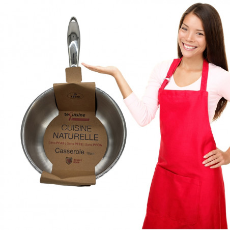 Casserole 18cm Inox professionnel ESP